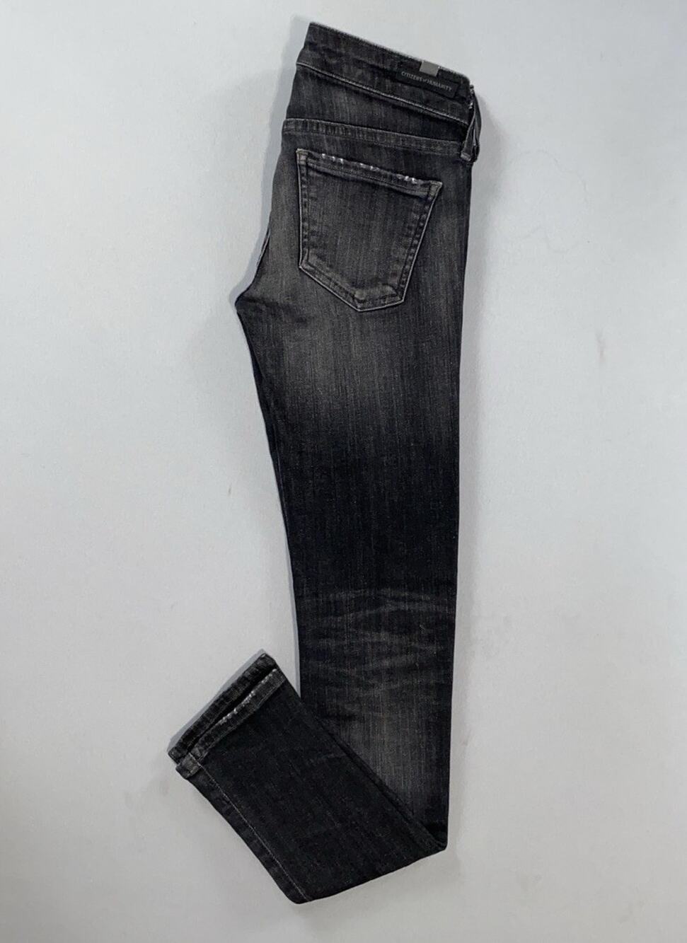 Citizens of Humanity CoH Racer Low Rise Skinny Stretch Denim Jeans. Women's 24.